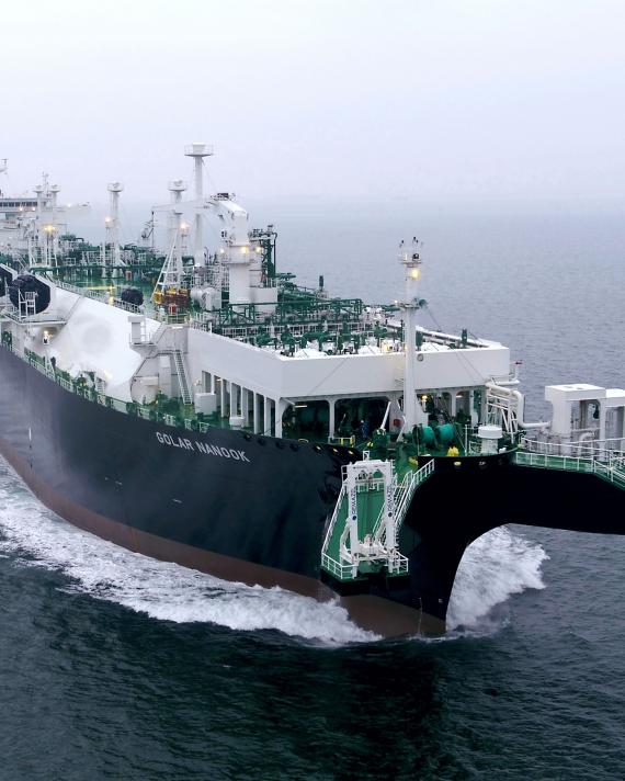 Golar Nanook LNG Ship 