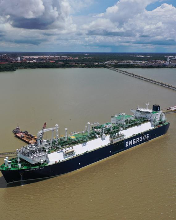 Barcarena LNG terminal in Brazil