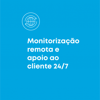 Monitorizacao remota e apoio ao cliente 24/7